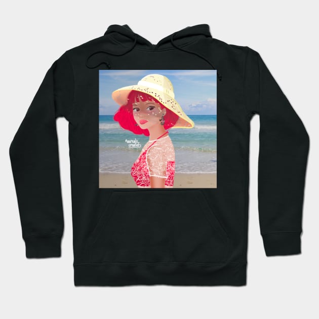 Beach Princess Hoodie by Aurealis